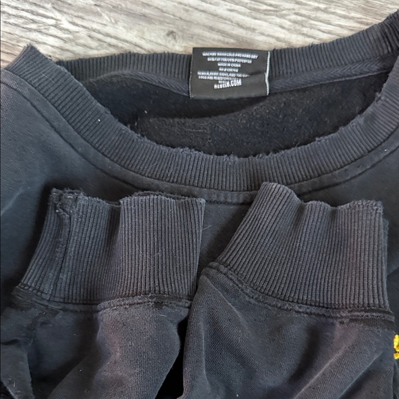 Rebel Eight Crewneck with Gold Emblem - Picture 5 of 5